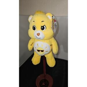 Care Bears 9” Yellow Sunshine Bear Stuffed Bean Plush Sun w Sunglasses 2020 4